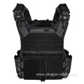 Black 500d Nylon Tactical Vest Quick Release
